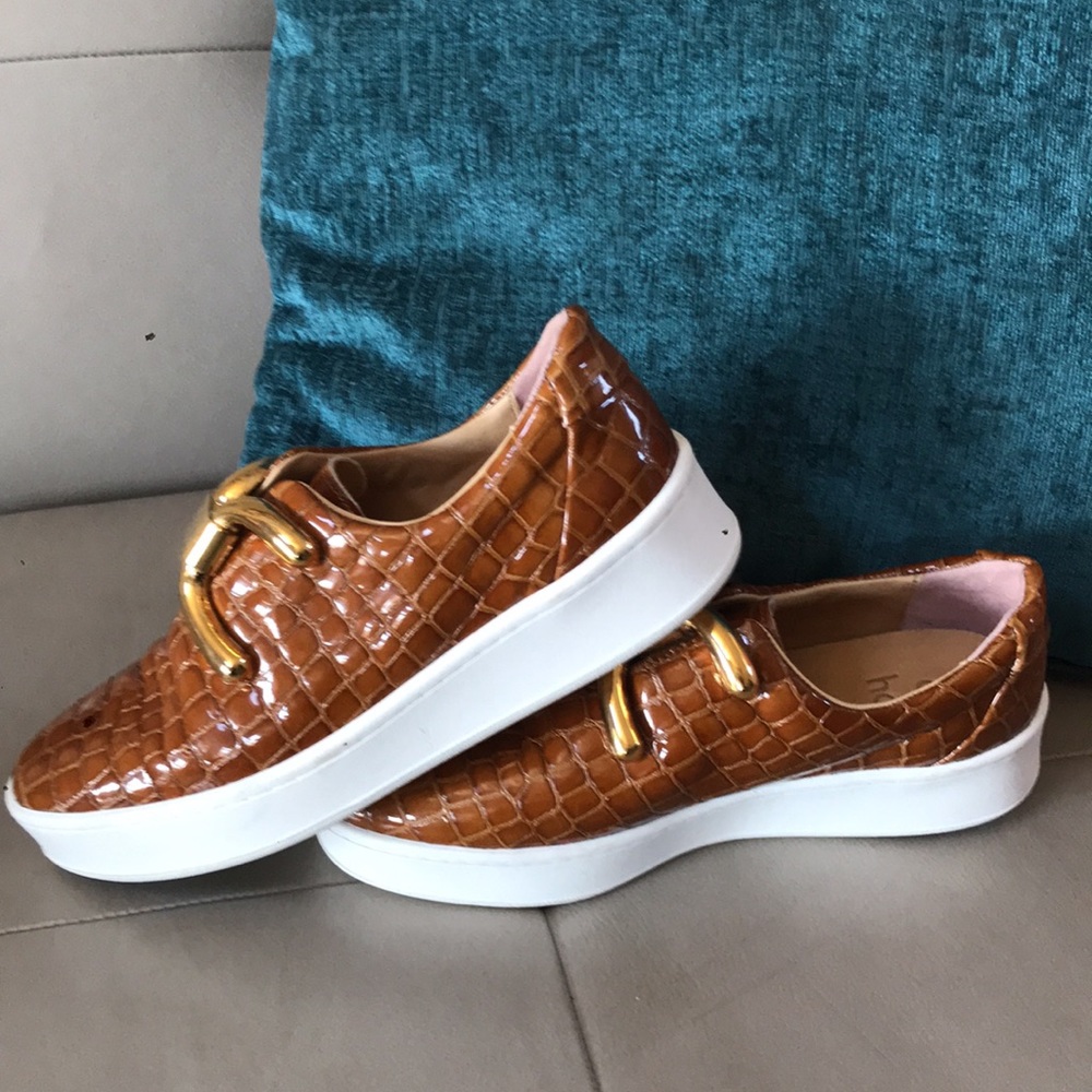An Hour And A Shower Patten Leather Shoes Sz 40 - Picture 4 of 5